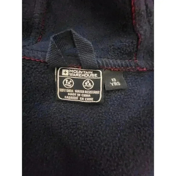 Mountain Warehouse Kids Softshell Jacket Hooded fleece lined coat 13 - Picture 5 of 5